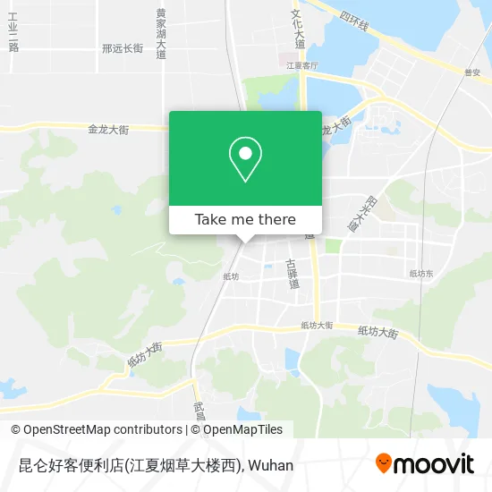 昆仑好客便利店(江夏烟草大楼西) map