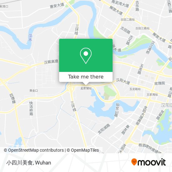 小四川美食 map