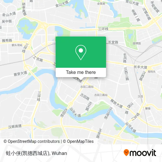 蛙小侠(凯德西城店) map