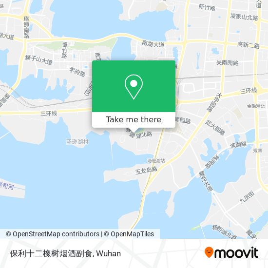 保利十二橡树烟酒副食 map