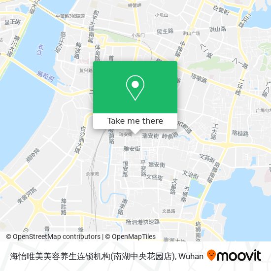 海怡唯美美容养生连锁机构(南湖中央花园店) map