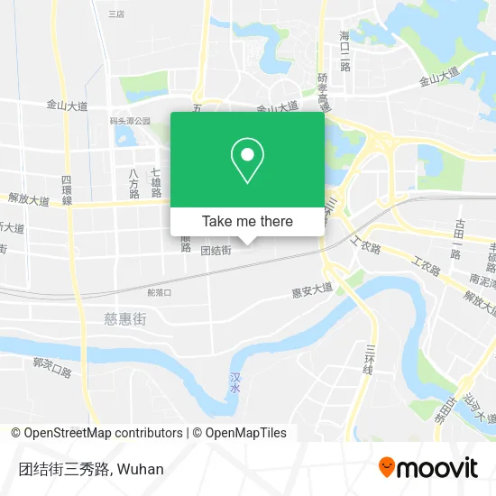 团结街三秀路 map