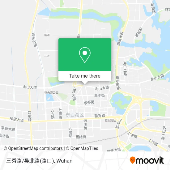 三秀路/吴北路(路口) map