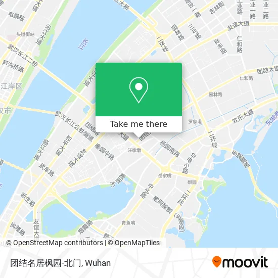 团结名居枫园-北门 map