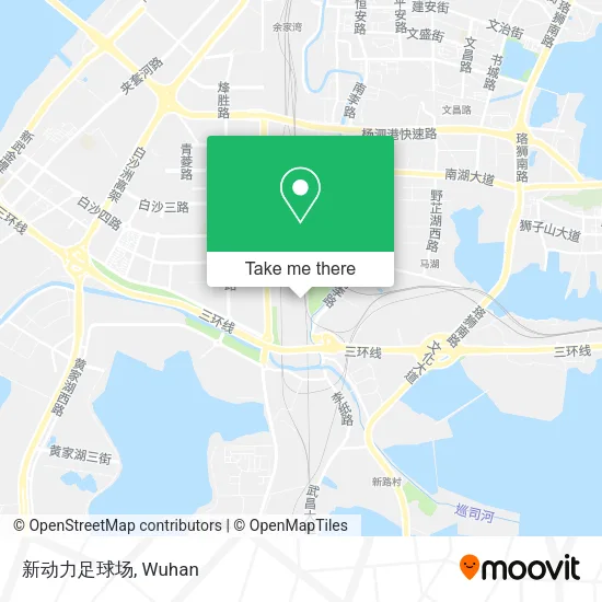 新动力足球场 map