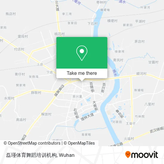磊瑾体育舞蹈培训机构 map