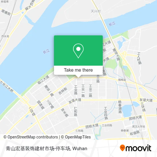 青山宏基装饰建材市场-停车场 map
