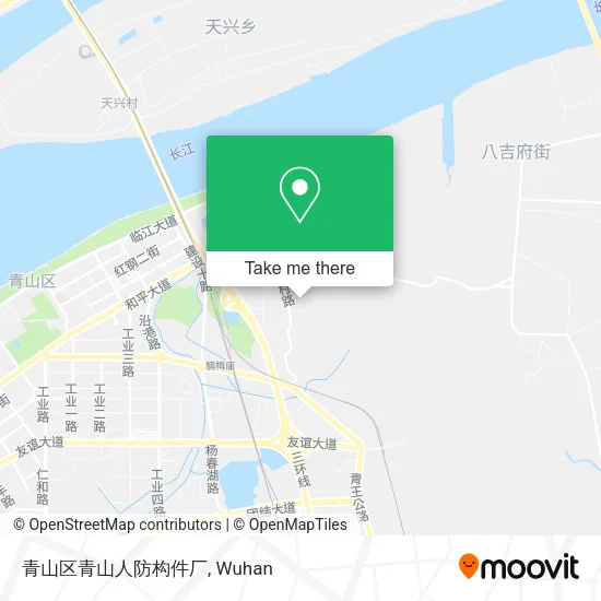 青山区青山人防构件厂 map