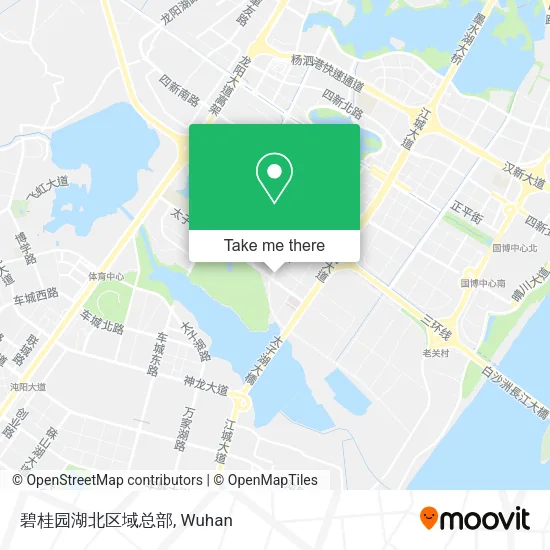 碧桂园湖北区域总部 map