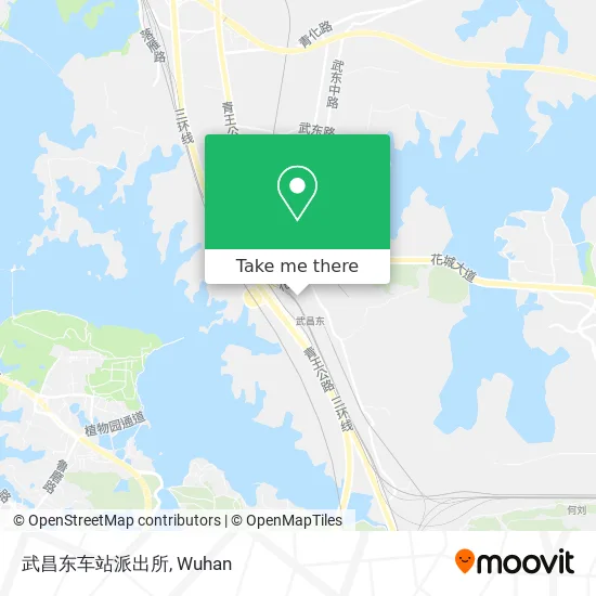 武昌东车站派出所 map