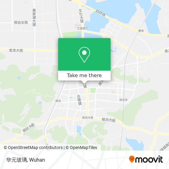 华元玻璃 map