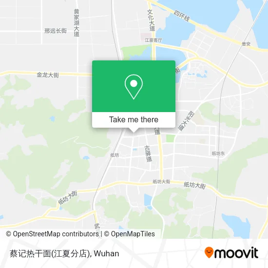 蔡记热干面(江夏分店) map