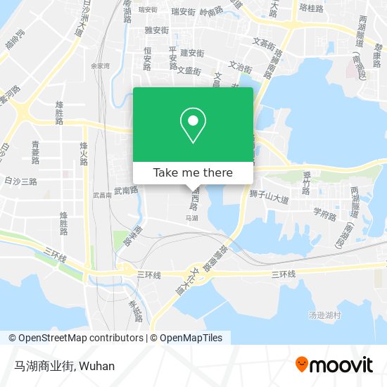 马湖商业街 map