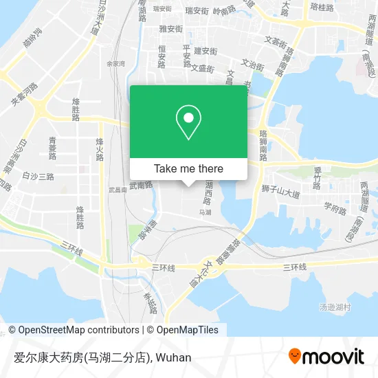 爱尔康大药房(马湖二分店) map