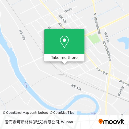 爱而泰可新材料(武汉)有限公司 map