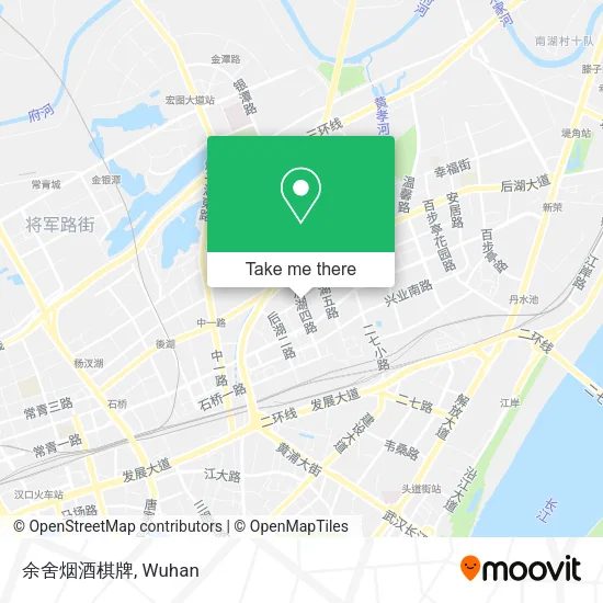 余舍烟酒棋牌 map