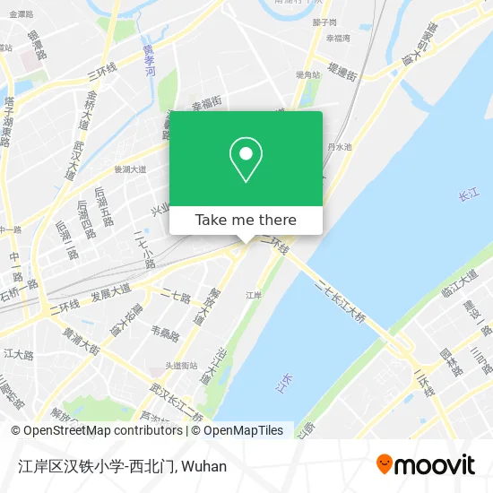 江岸区汉铁小学-西北门 map