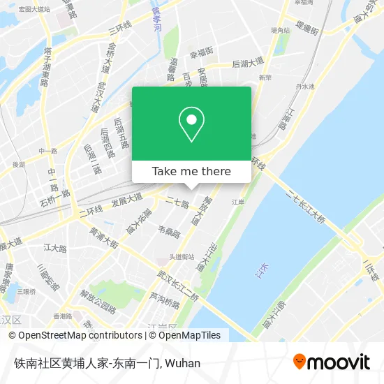 铁南社区黄埔人家-东南一门 map