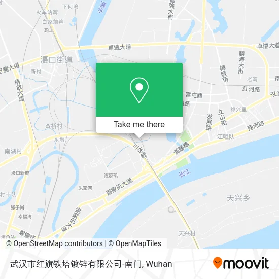 武汉市红旗铁塔镀锌有限公司-南门 map