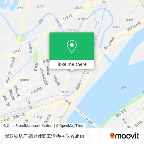 武汉铁塔厂-离退休职工活动中心 map