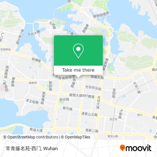 常青藤名苑-西门 map