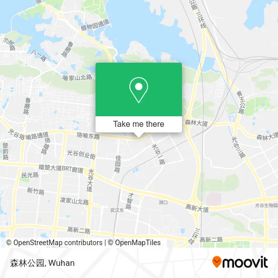 森林公园 map