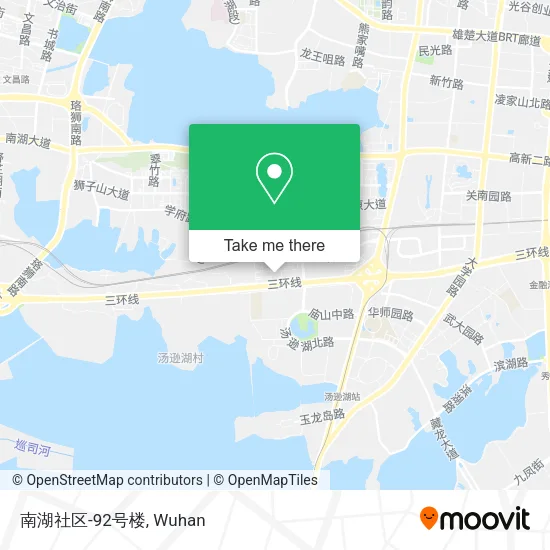 南湖社区-92号楼 map