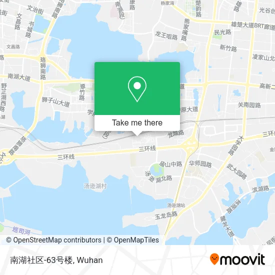 南湖社区-63号楼 map