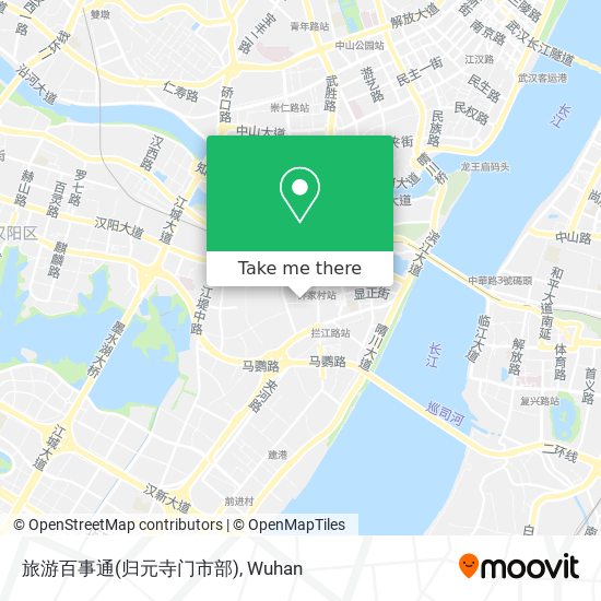 旅游百事通(归元寺门市部) map