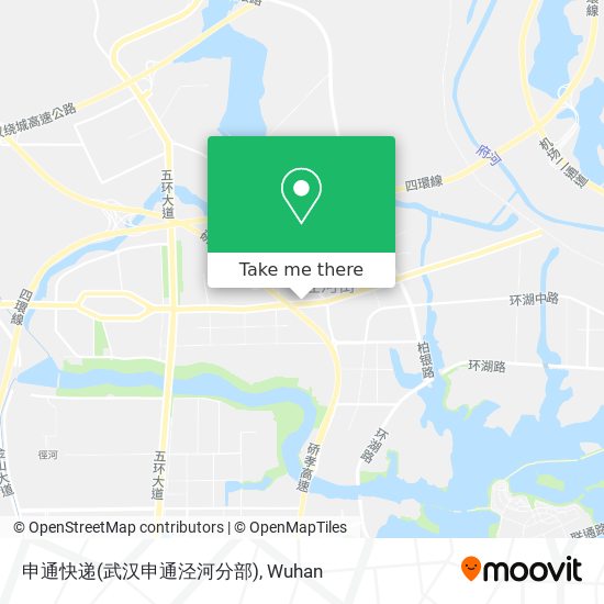 申通快递(武汉申通泾河分部) map