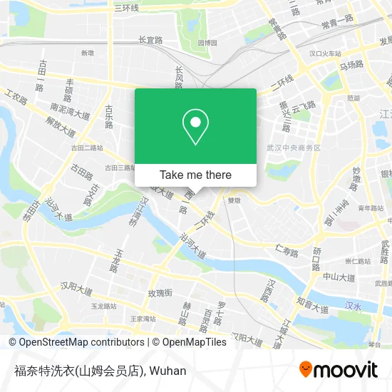 福奈特洗衣(山姆会员店) map