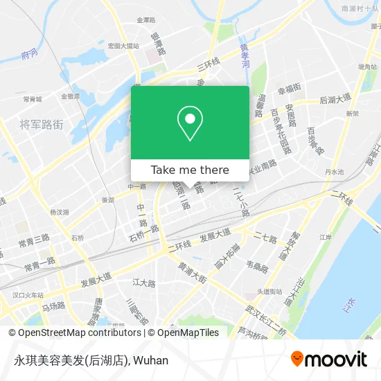永琪美容美发(后湖店) map