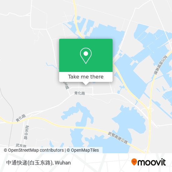 中通快递(白玉东路) map