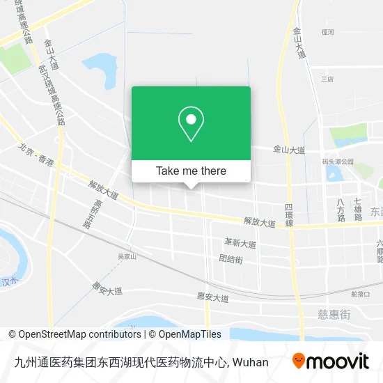九州通医药集团东西湖现代医药物流中心 map