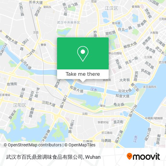 武汉市百氏鼎鼐调味食品有限公司 map
