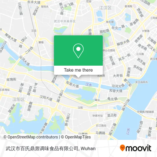 武汉市百氏鼎鼐调味食品有限公司 map