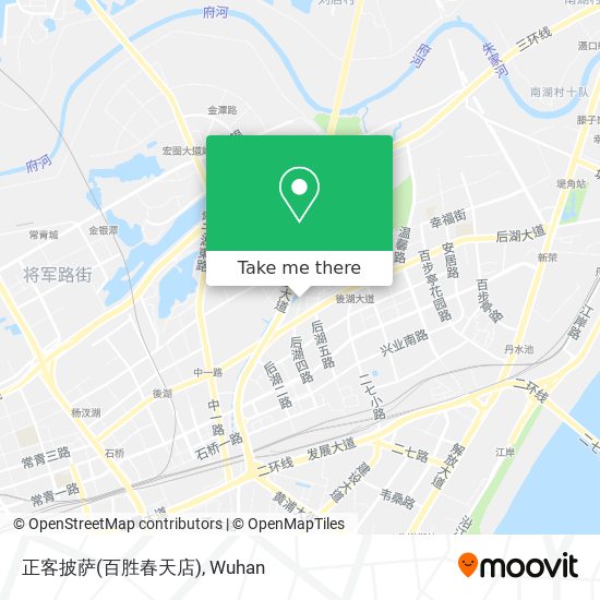 正客披萨(百胜春天店) map