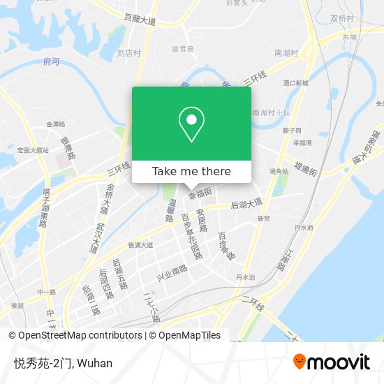 悦秀苑-2门 map