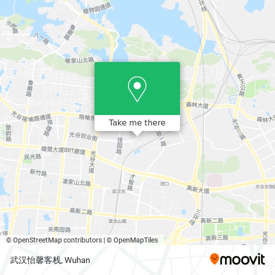 武汉怡馨客栈 map