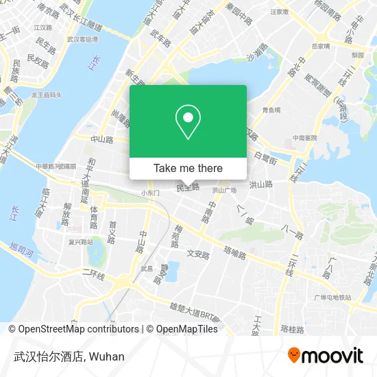 武汉怡尔酒店 map