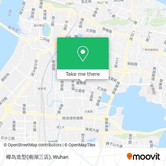 椰岛造型(南湖三店) map