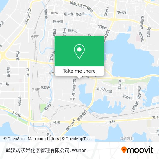 武汉诺沃孵化器管理有限公司 map