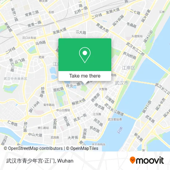 武汉市青少年宫-正门 map