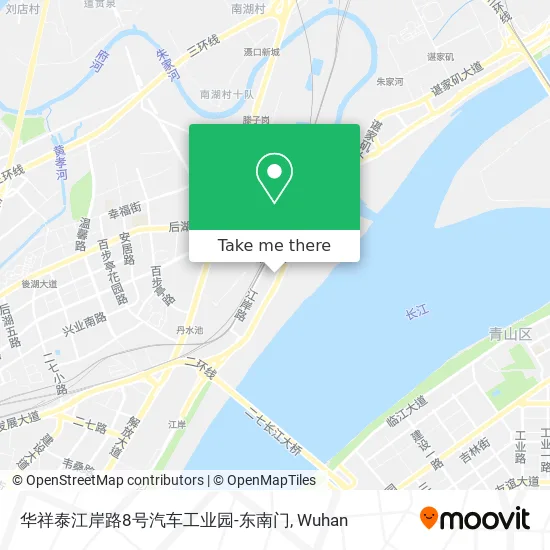 华祥泰江岸路8号汽车工业园-东南门 map