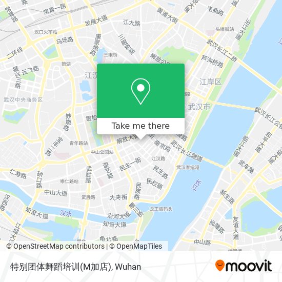 特别团体舞蹈培训(M加店) map
