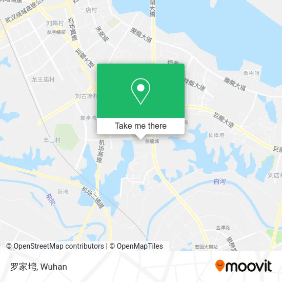 罗家塆 map