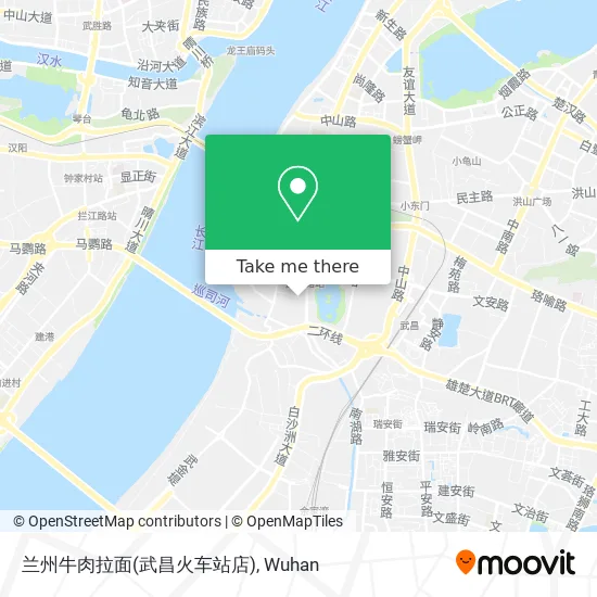 兰州牛肉拉面(武昌火车站店) map