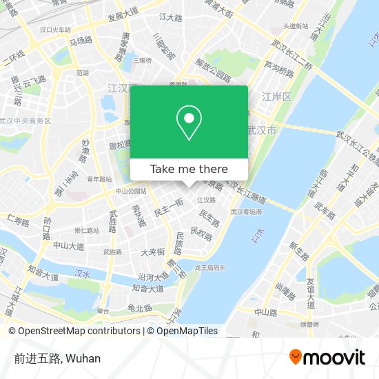 前进五路 map