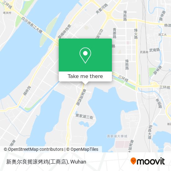 新奥尔良摇滚烤鸡(工商店) map
