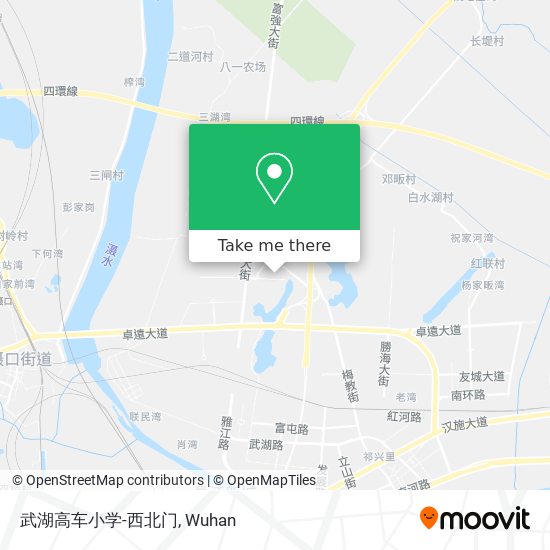 武湖高车小学-西北门 map